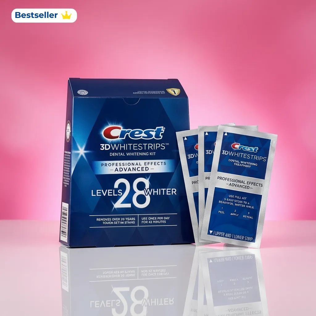 20 Strisce Sbiancanti Denti Tooth Fairy White &ndash; Trattamento 3D Da 10 Giorni &ndash; UK