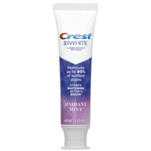 Dentifricio Crest 3D White Radiant Mint (108 gr.)